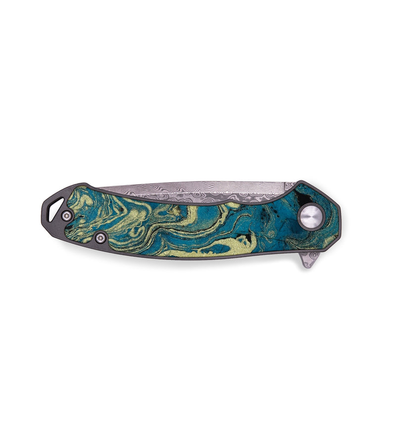 EDC ResinArt Pocket Knife - Sasha (Pattern, 644092)