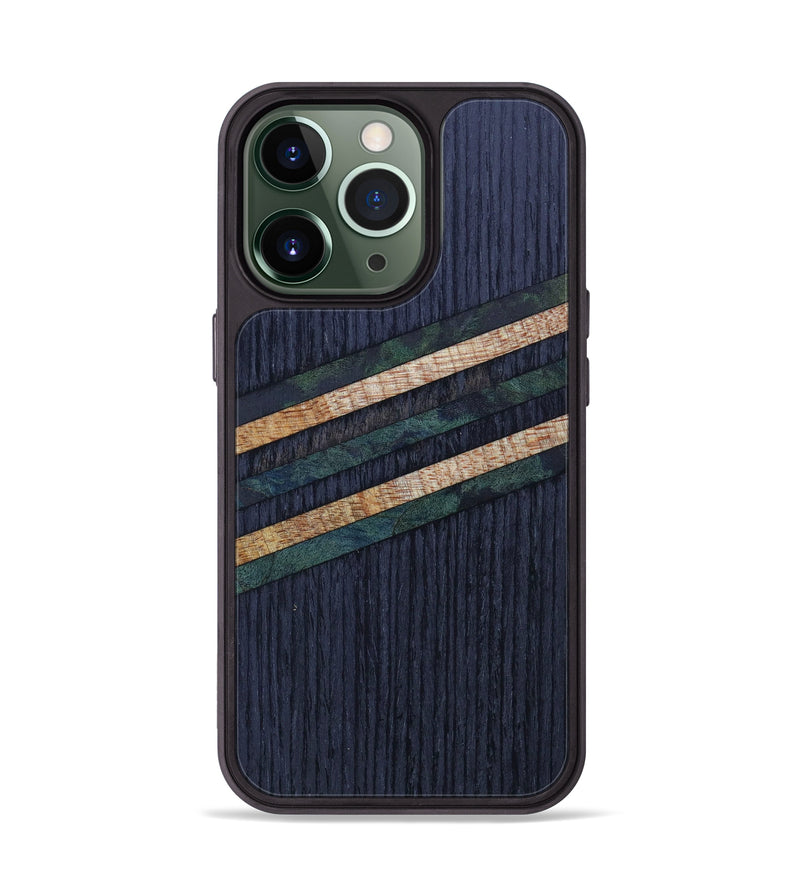 iPhone 13 Pro Wood+Resin Phone Case - Vikky (Retro, 633956)