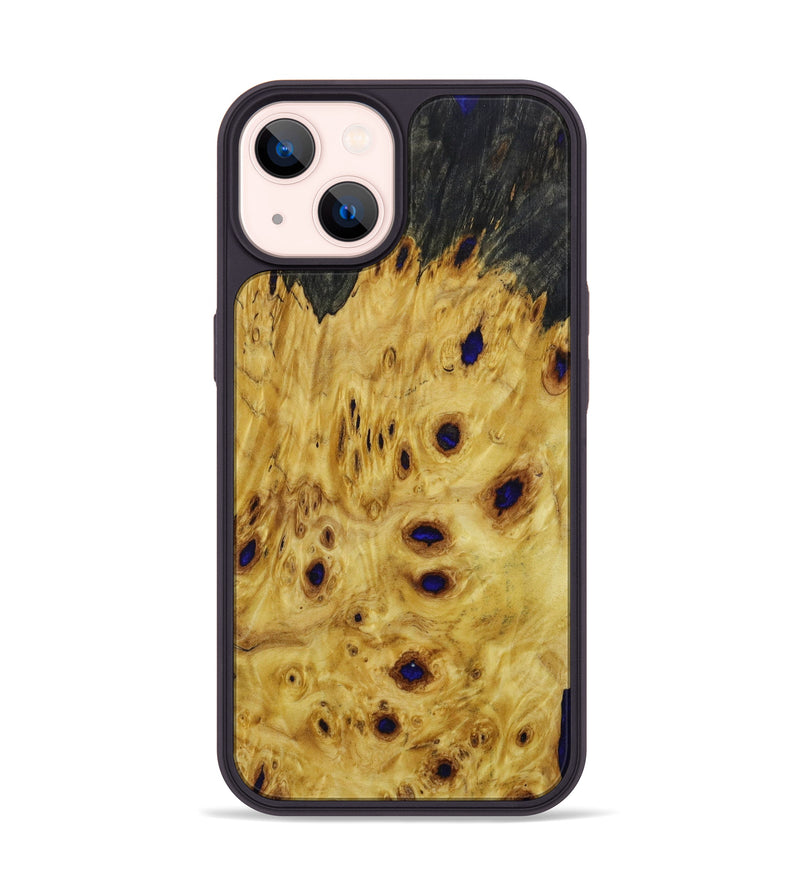 iPhone 14 Wood+Resin Phone Case - Lowell (Wood Burl, 648322)