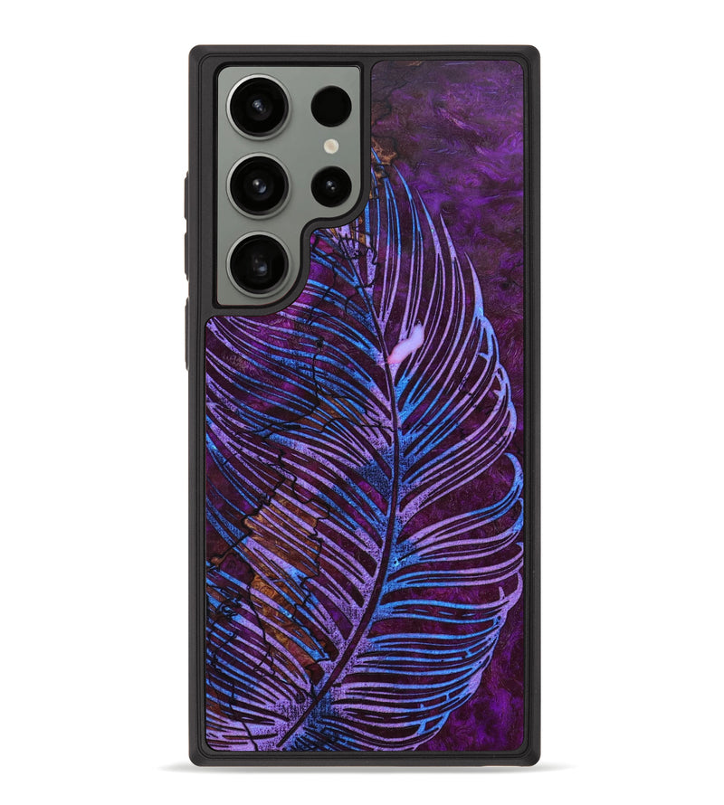 Galaxy S23 Ultra Wood+Resin Phone Case - Deanna (Spring, 640278)