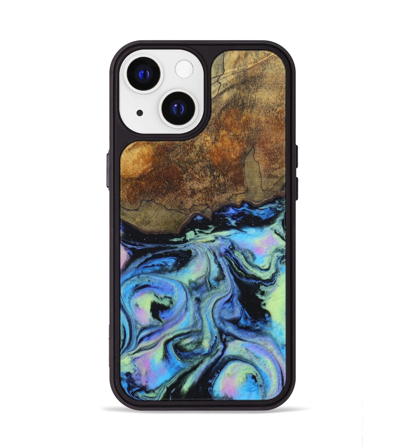 iPhone 13 Wood+Resin Phone Case - Mccoy (Aurora, 617678)