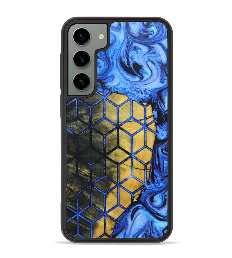 Galaxy S23 Plus Wood+Resin Phone Case - Matt (Pattern, 637388)