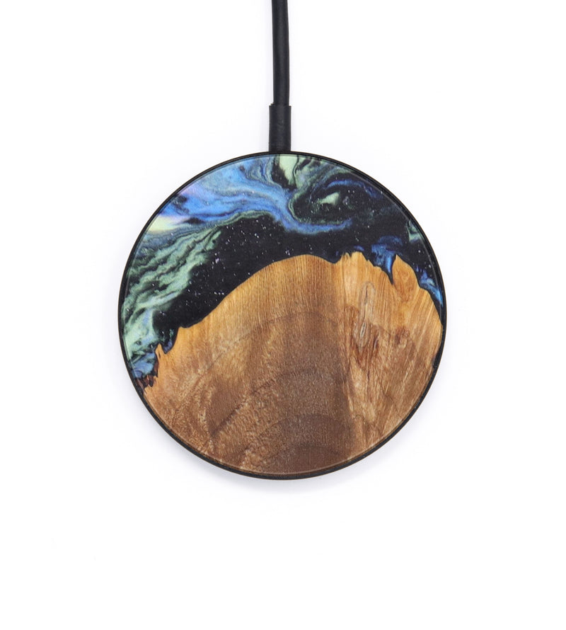 Circle Wood+Resin Wireless Charger - Dino (Aurora, 617528)