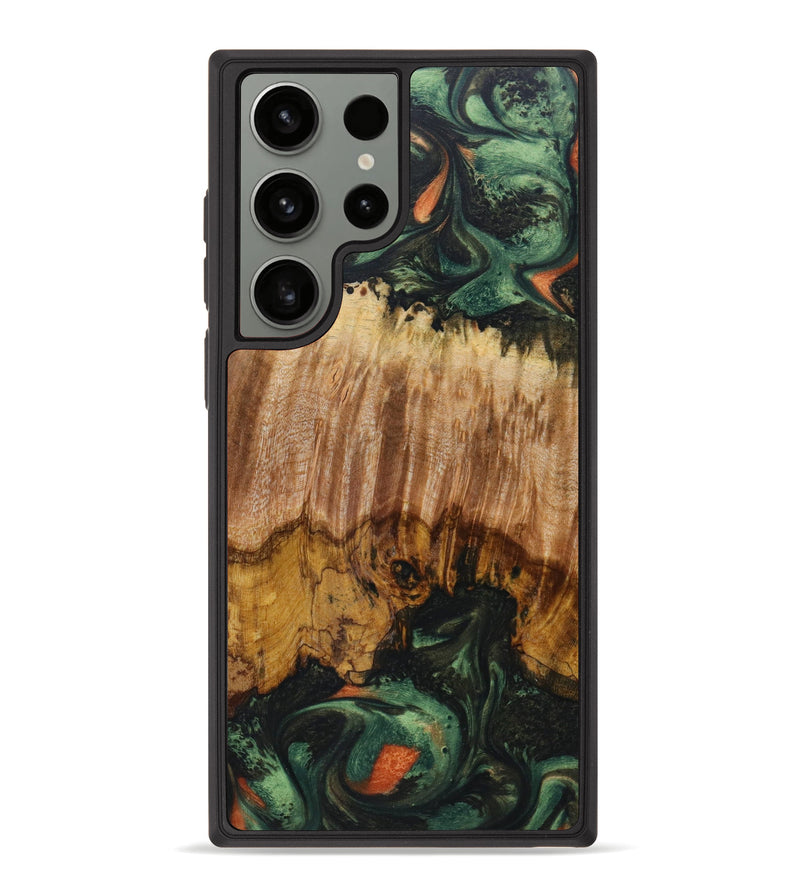 Galaxy S23 Ultra Wood+Resin Phone Case - Salma (Artist Pick, 621312)