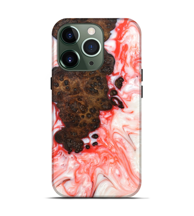 iPhone 13 Pro Wood+Resin Live Edge Phone Case - Madelyn (Artist Pick, 611079)