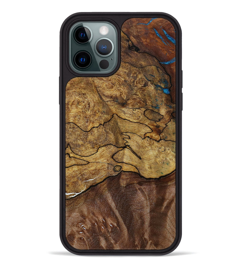 iPhone 12 Pro Wood+Resin Phone Case - Mckinley (Wood Burl, 646568)