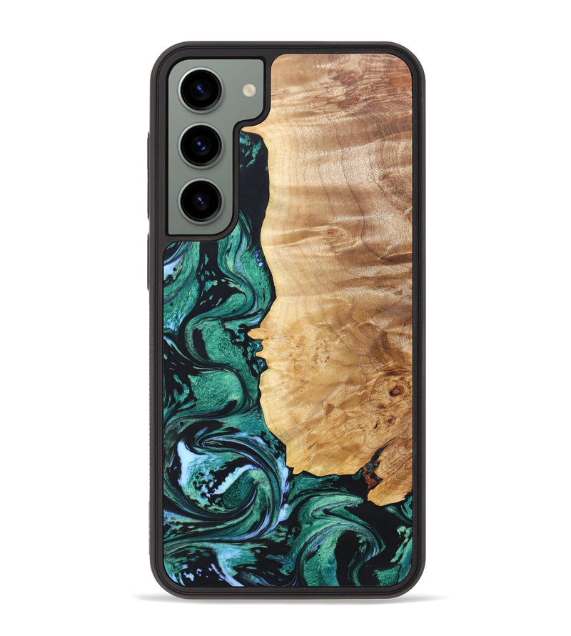 Galaxy S23 Plus Wood+Resin Phone Case - Trent (Artist Pick, 628415)