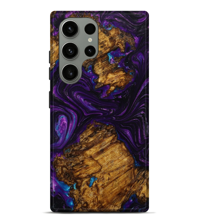 Galaxy S23 Ultra Wood+Resin Live Edge Phone Case - Jared (Artist Pick, 646517)