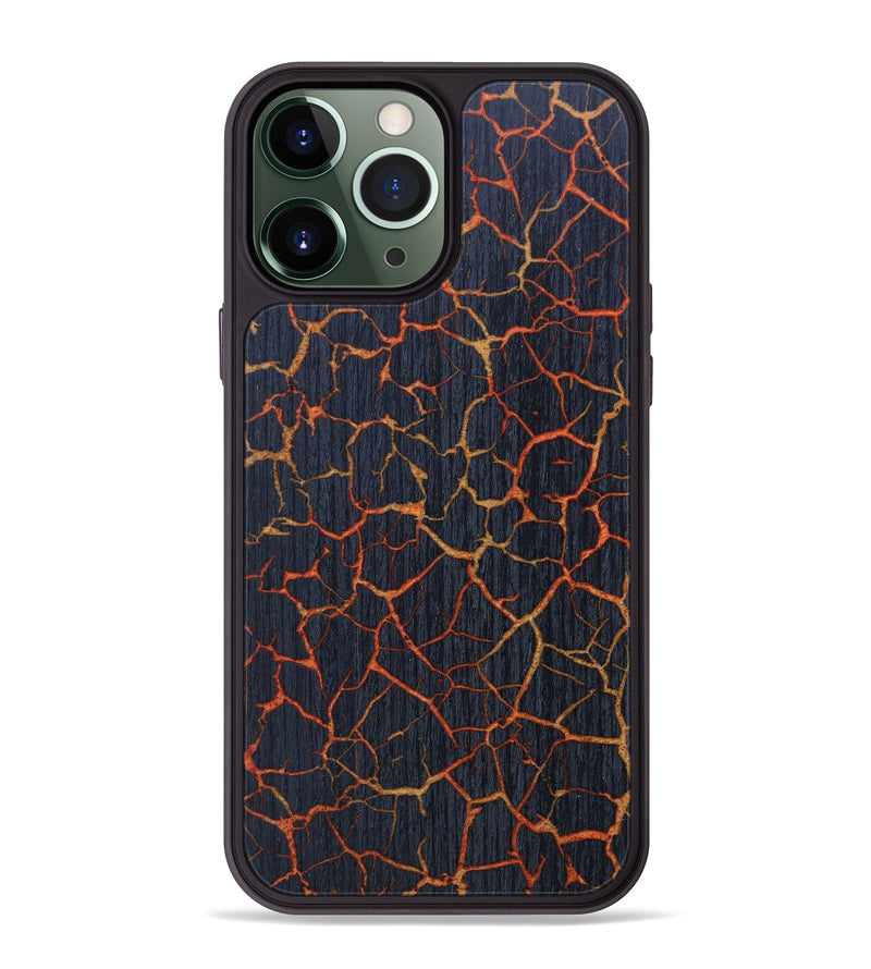 iPhone 13 Pro Max Wood+Resin Phone Case - Halle (Lava, 626303)
