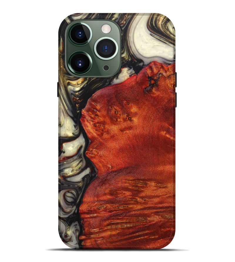 iPhone 13 Pro Max Wood+Resin Live Edge Phone Case - Waylon (Artist Pick, 631454)