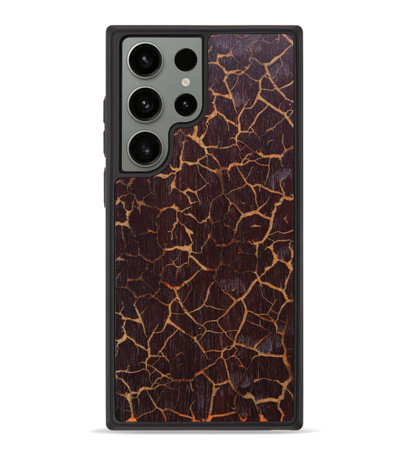 Galaxy S23 Ultra Wood+Resin Phone Case - Tabatha (Pattern, 630459)