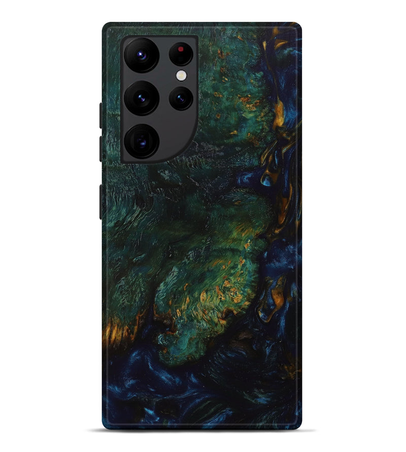 Galaxy S22 Ultra Wood+Resin Live Edge Phone Case - Odin (Artist Pick, 631412)