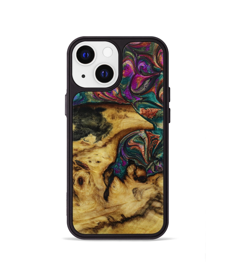 iPhone 13 mini Wood+Resin Phone Case - Norman (Artist Pick, 648095)