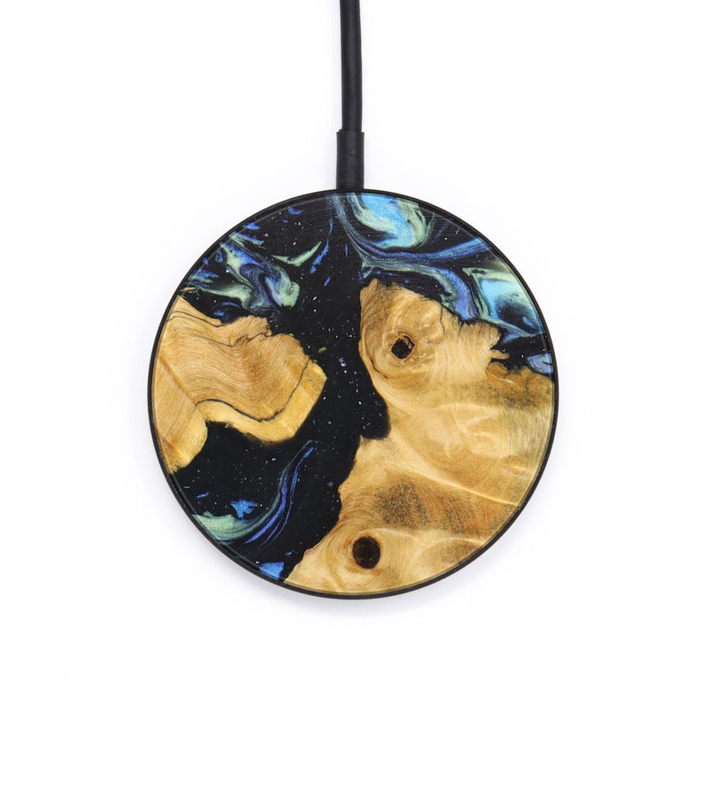 Circle Wood+Resin Wireless Charger - Pedro (Aurora, 617445)