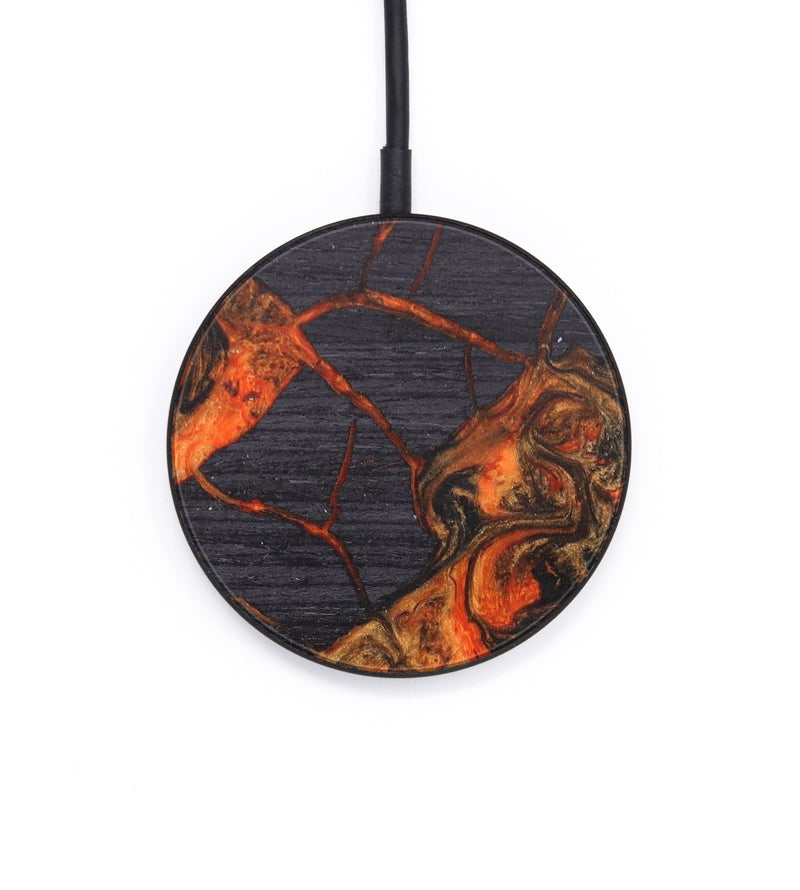 Circle Wood+Resin Wireless Charger - Henley (Lava, 625101)