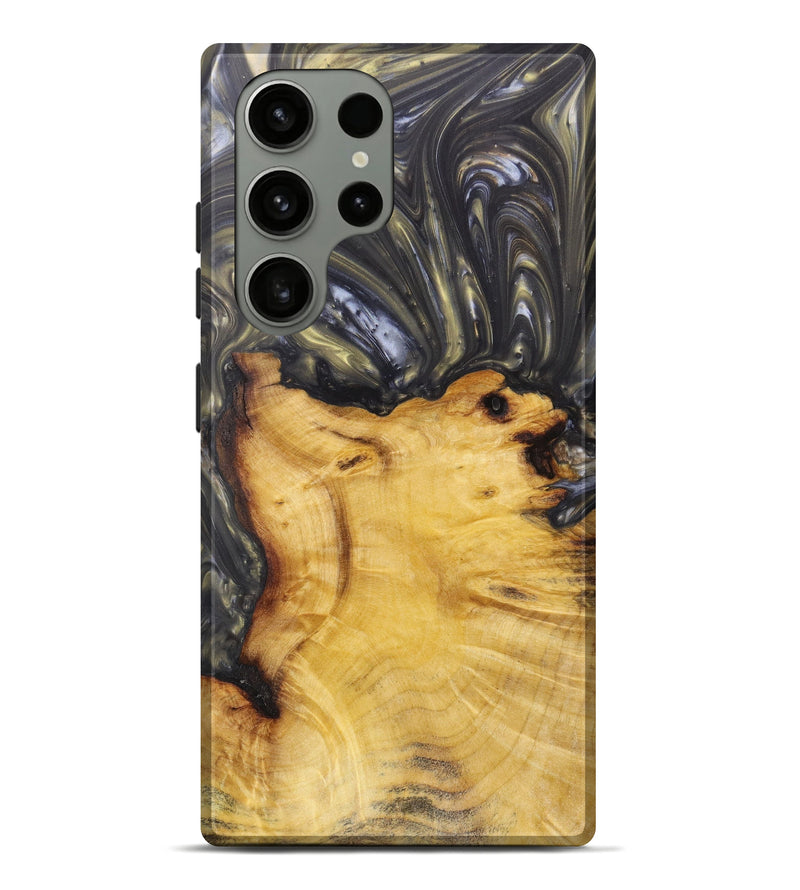 Galaxy S23 Ultra Wood+Resin Live Edge Phone Case - Kamryn (Metallic, 624450)