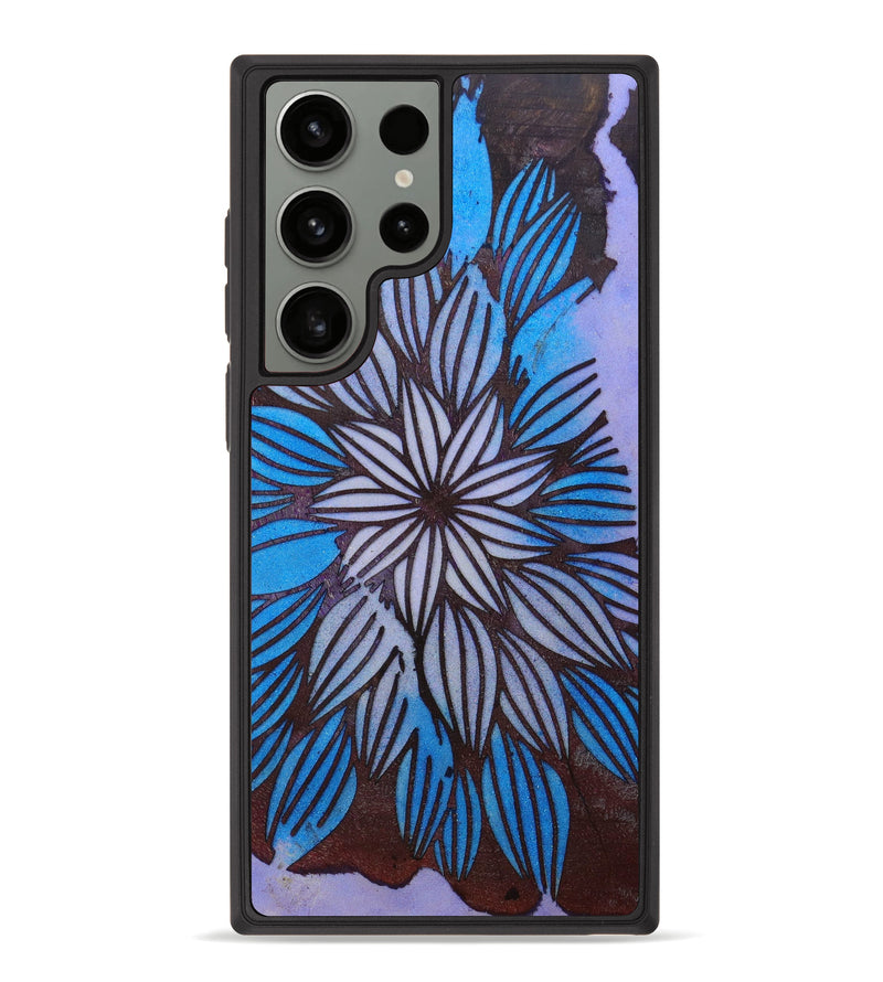 Galaxy S23 Ultra Wood+Resin Phone Case - Roger (Pattern, 631921)