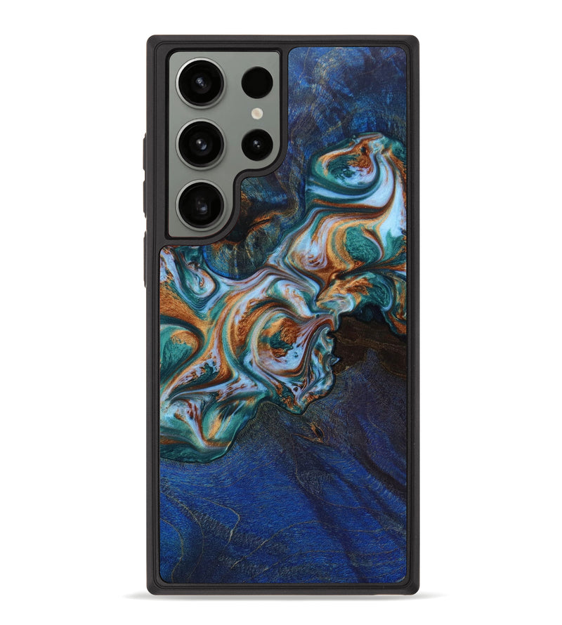 Galaxy S23 Ultra Wood+Resin Phone Case - Ashanti (Artist Pick, 648684)