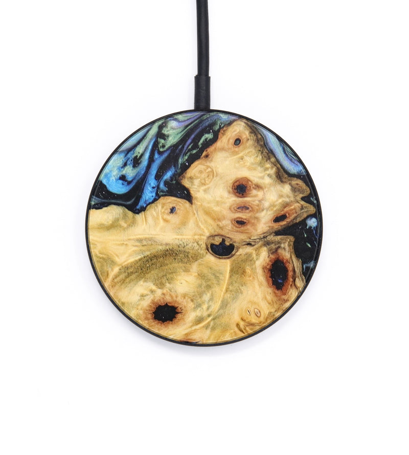 Circle Wood+Resin Wireless Charger - Gabriella (Aurora, 617449)