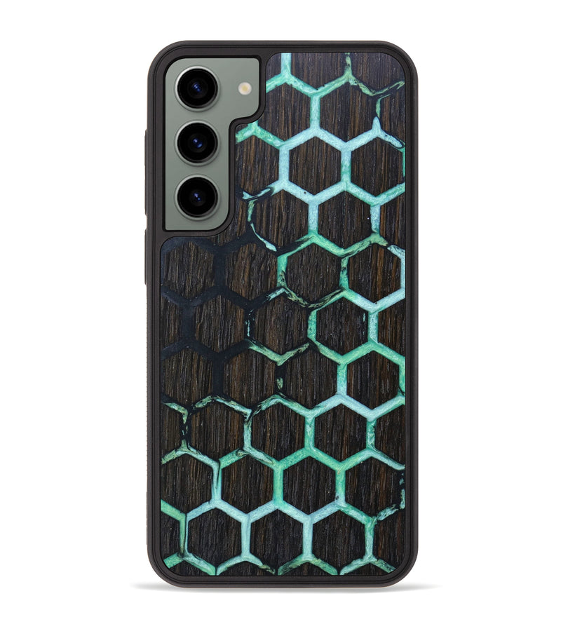 Galaxy S23 Plus Wood+Resin Phone Case - Rubye (Pattern, 625697)