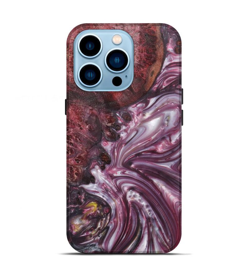iPhone 14 Pro Wood+Resin Live Edge Phone Case - Harry (Artist Pick, 611182)