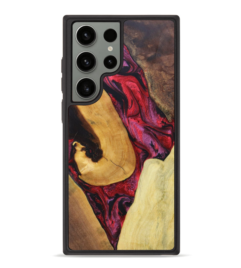 Galaxy S23 Ultra Wood+Resin Phone Case - Bertie (Mosaic, 632931)