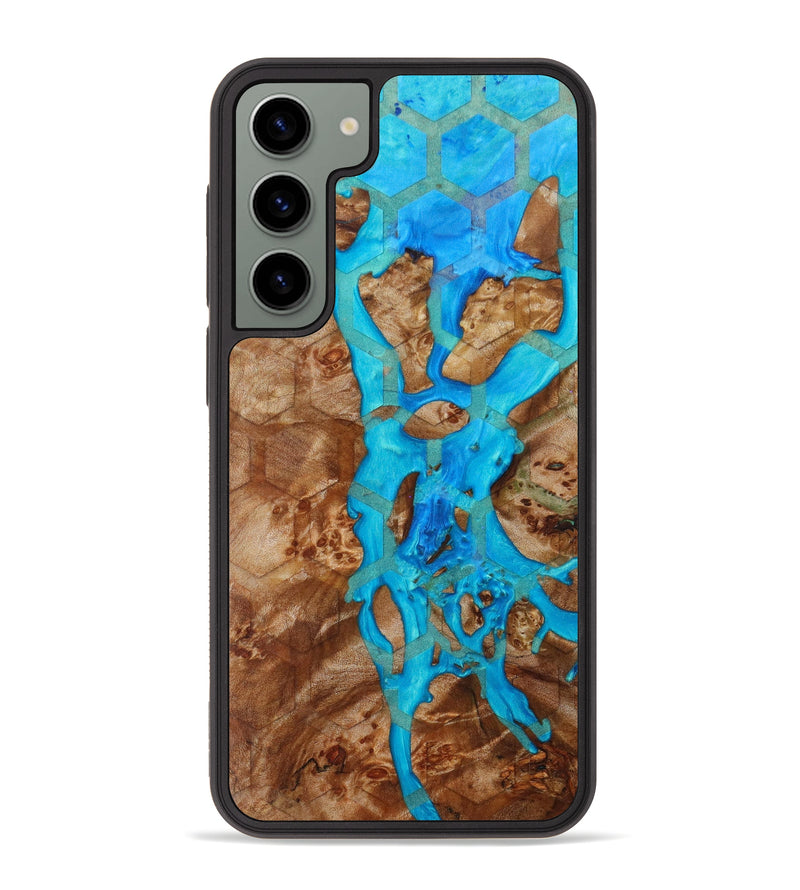 Galaxy S23 Plus Wood+Resin Phone Case - Nikolas (Pattern, 638664)