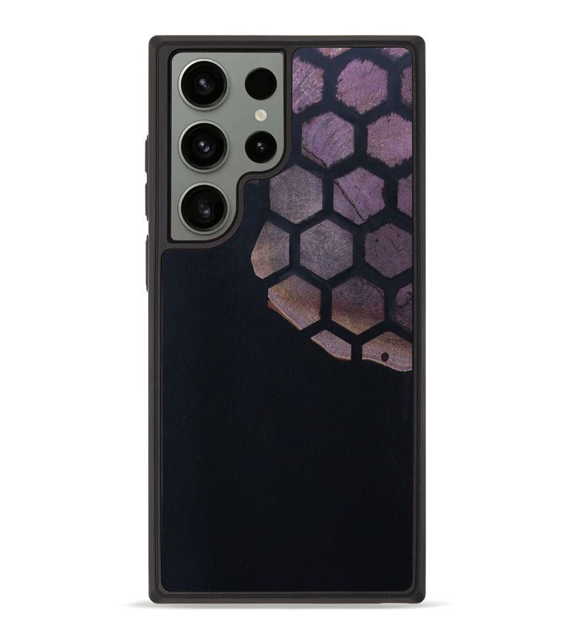 Galaxy S23 Ultra Wood+Resin Phone Case - Addyson (Pattern, 621042)