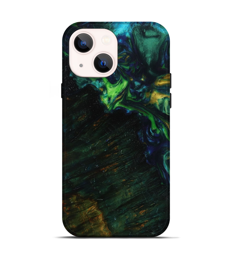 iPhone 13 Wood+Resin Live Edge Phone Case - Bailey (Artist Pick, 644027)