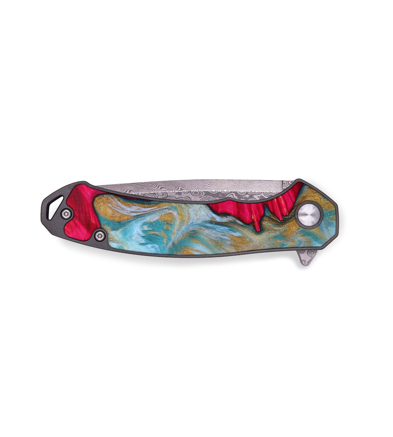 EDC Wood+Resin Pocket Knife - Jacquelyn (Artist Pick, 643137)