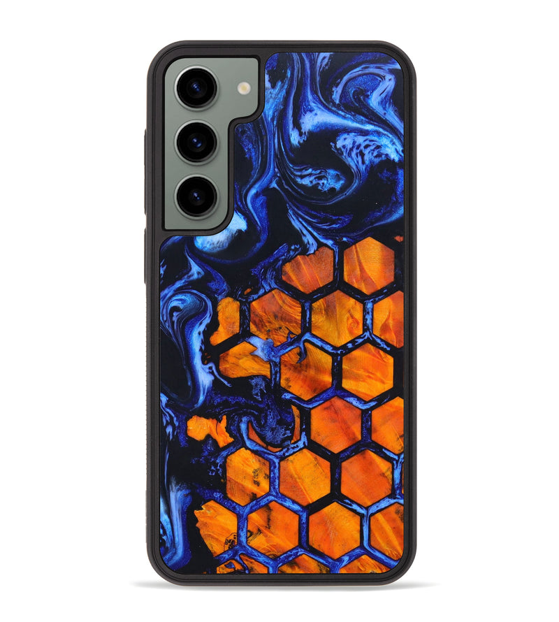 Galaxy S23 Plus Wood+Resin Phone Case - Sydnee (Pattern, 632183)