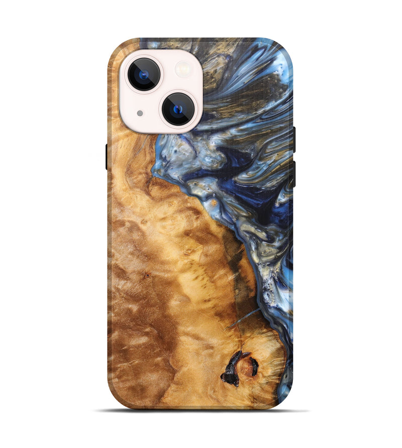 iPhone 13 Wood+Resin Live Edge Phone Case - Katleen (Artist Pick, 606756)