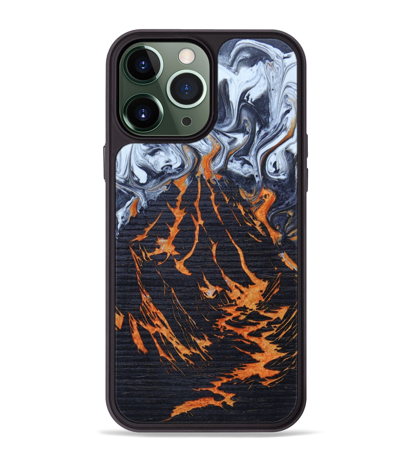 iPhone 13 Pro Max Wood+Resin Phone Case - Boden (Lava, 627141)