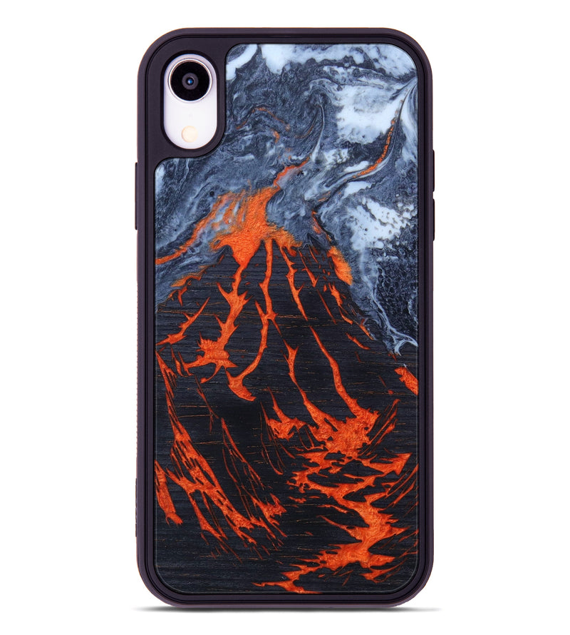 iPhone Xr Wood+Resin Phone Case - Yajaira (Lava, 626310)