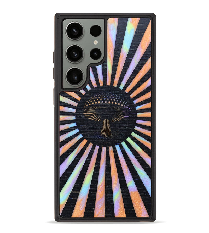 Galaxy S23 Ultra Wood+Resin Phone Case - Adele (Retro, 634118)