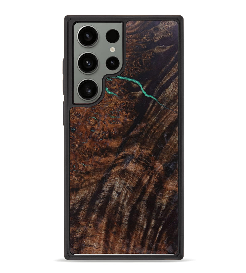 Galaxy S23 Ultra Wood+Resin Phone Case - Beatriz (Maple Burl, 625323)