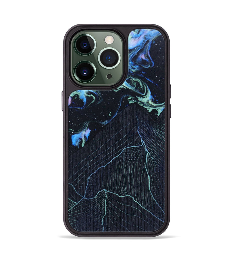iPhone 13 Pro Wood+Resin Phone Case - Anakin (Aurora, 618486)