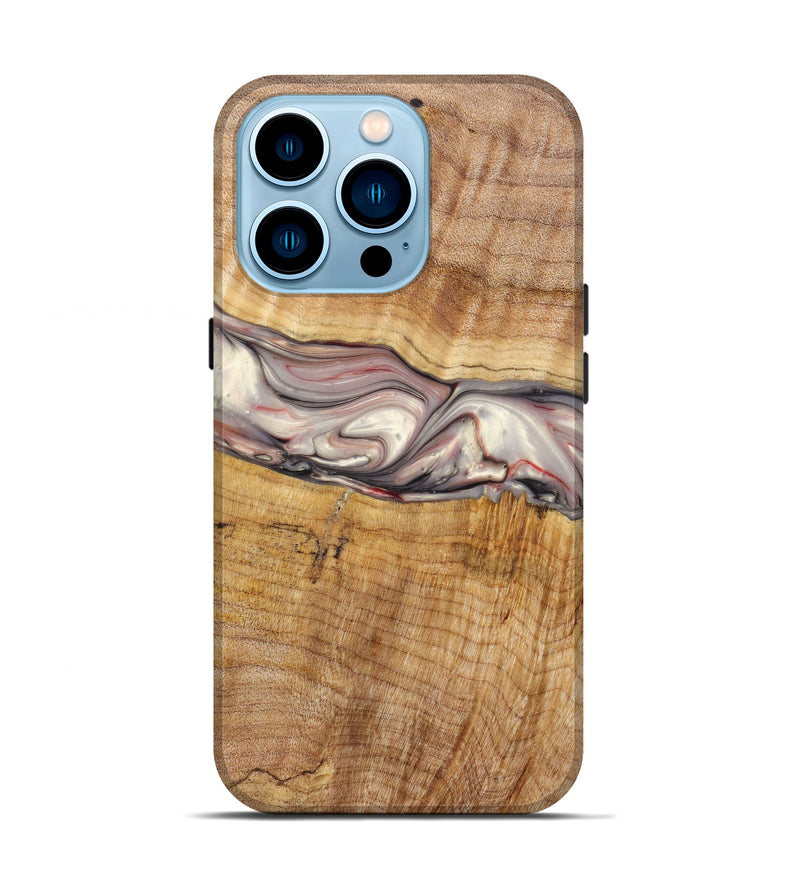 iPhone 14 Pro Wood+Resin Live Edge Phone Case - Monroe (Artist Pick, 631649)