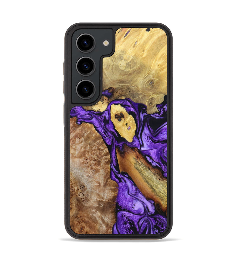 Galaxy S23 Wood+Resin Phone Case - Nan (Mosaic, 631759)