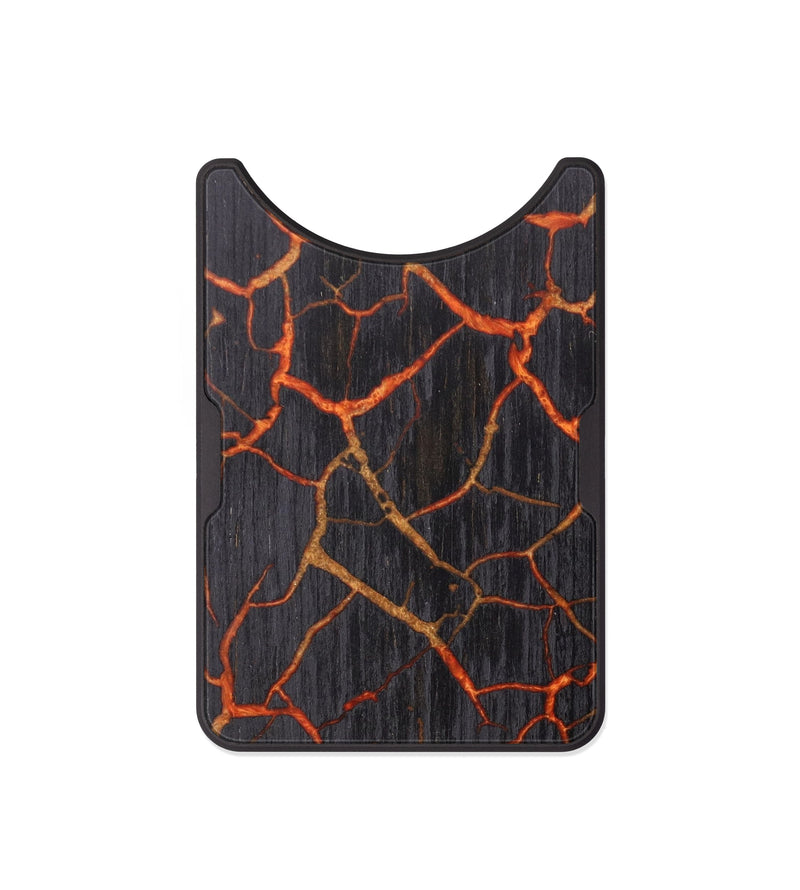 Alloy Wood+Resin Wallet - Aiyanna (Lava, 625139)
