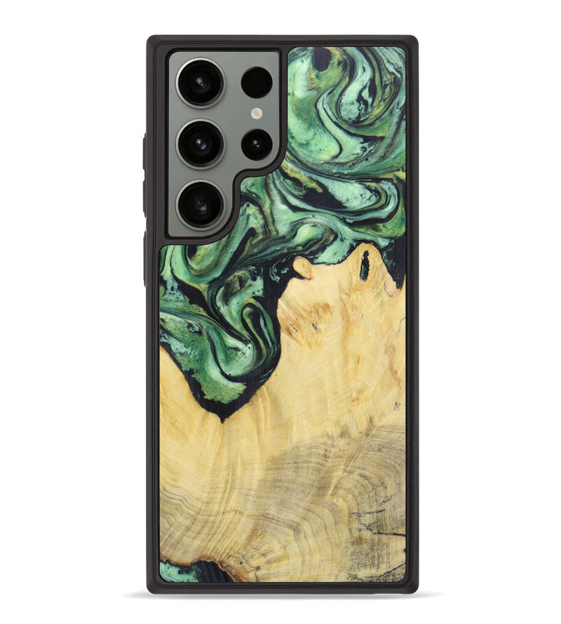 Galaxy S23 Ultra Wood+Resin Phone Case - Deshaun (Artist Pick, 620940)