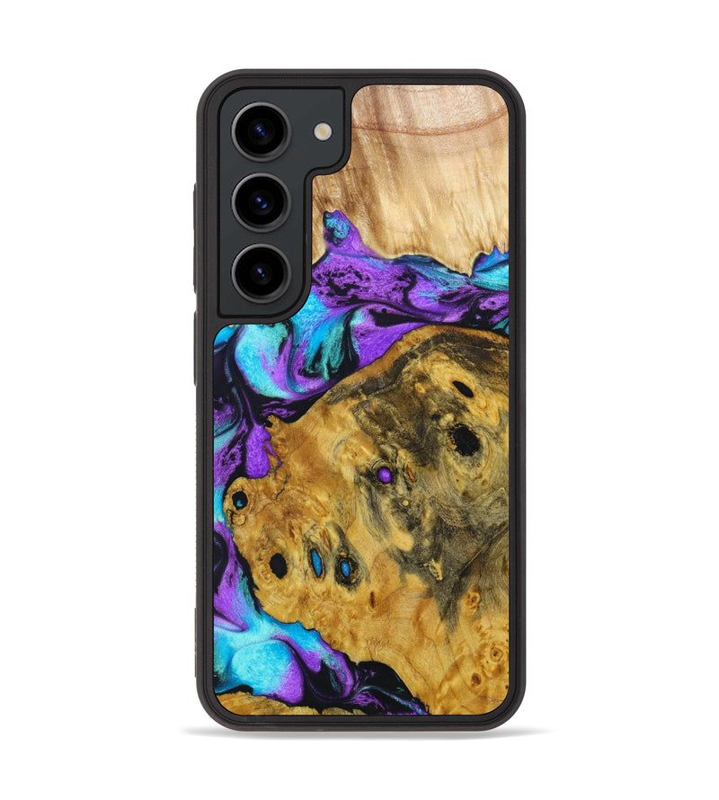 Galaxy S23 Wood+Resin Phone Case - Thiago (Mosaic, 632140)