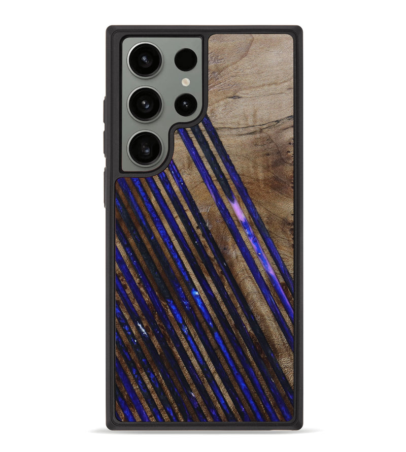 Galaxy S23 Ultra Wood+Resin Phone Case - Avery (Pattern, 639163)