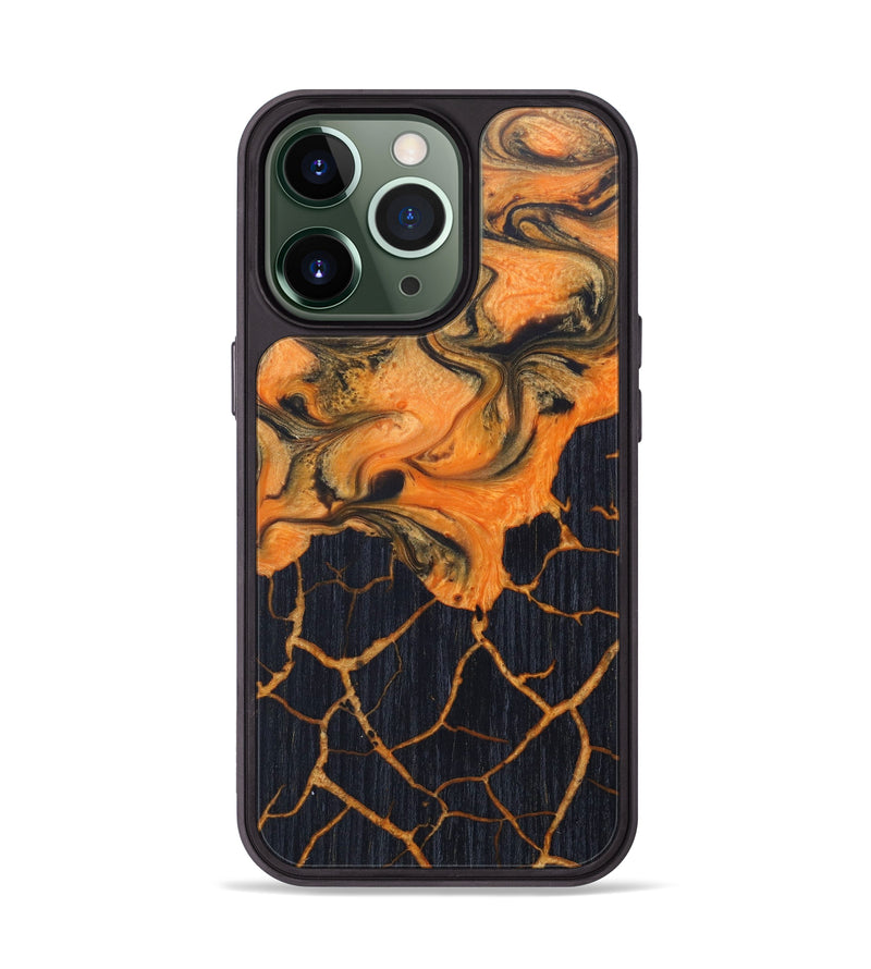 iPhone 13 Pro Wood+Resin Phone Case - Gisele (Lava, 624992)