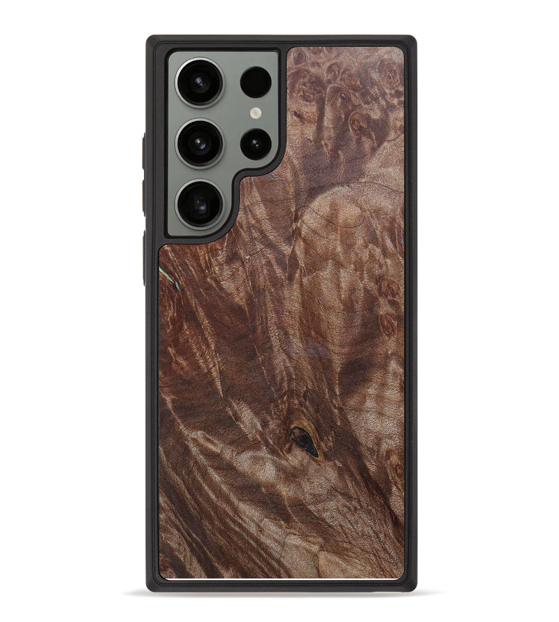 Galaxy S23 Ultra Wood+Resin Phone Case - Addilyn (Maple Burl, 624016)