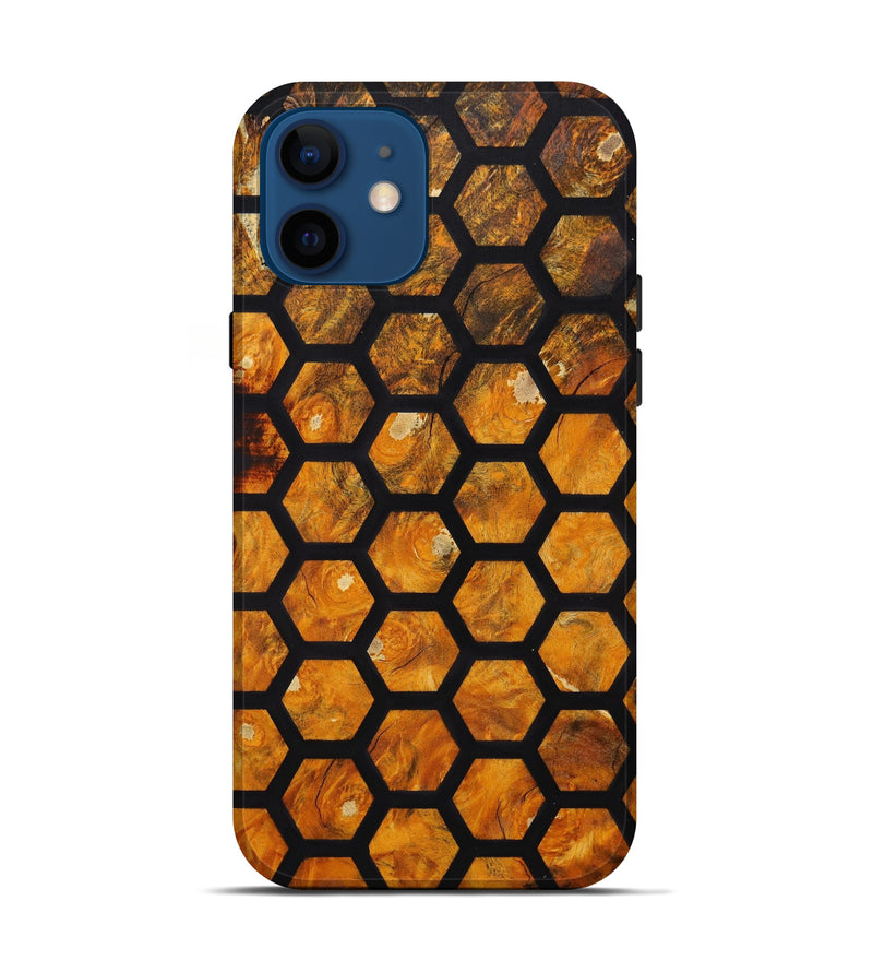 iPhone 12 Wood+Resin Live Edge Phone Case - Theresa (Artist Pick, 639350)