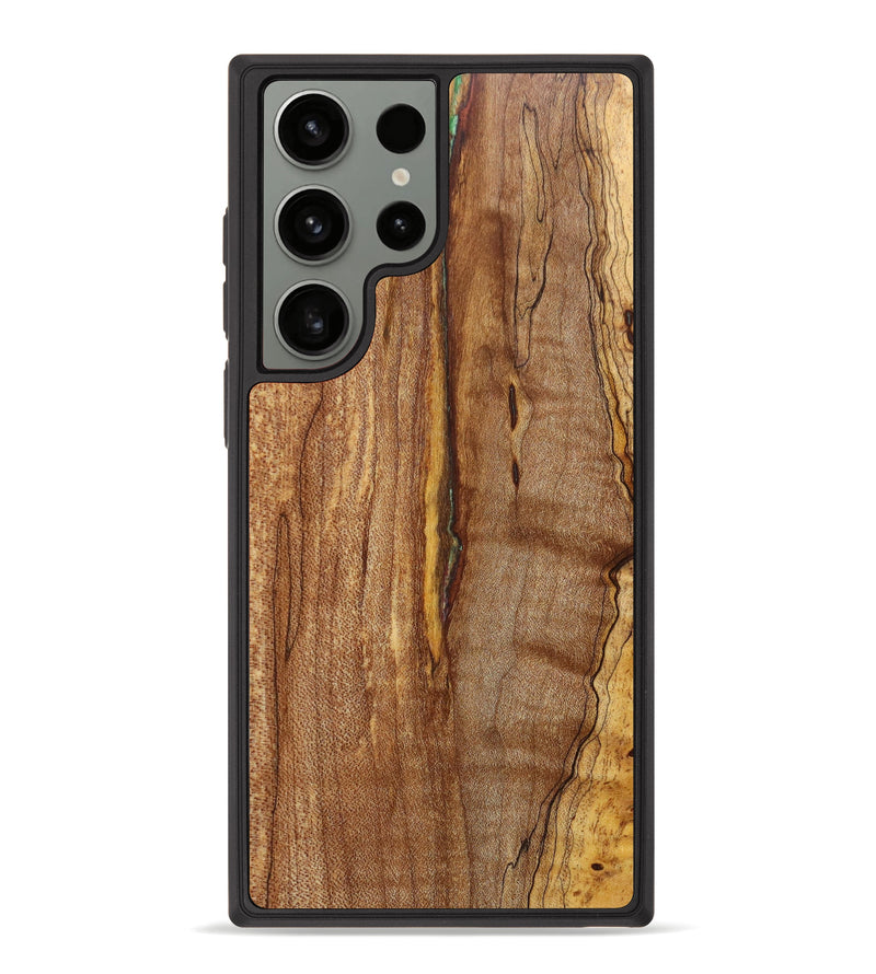 Galaxy S23 Ultra Wood+Resin Phone Case - Nala (Maple Burl, 632549)