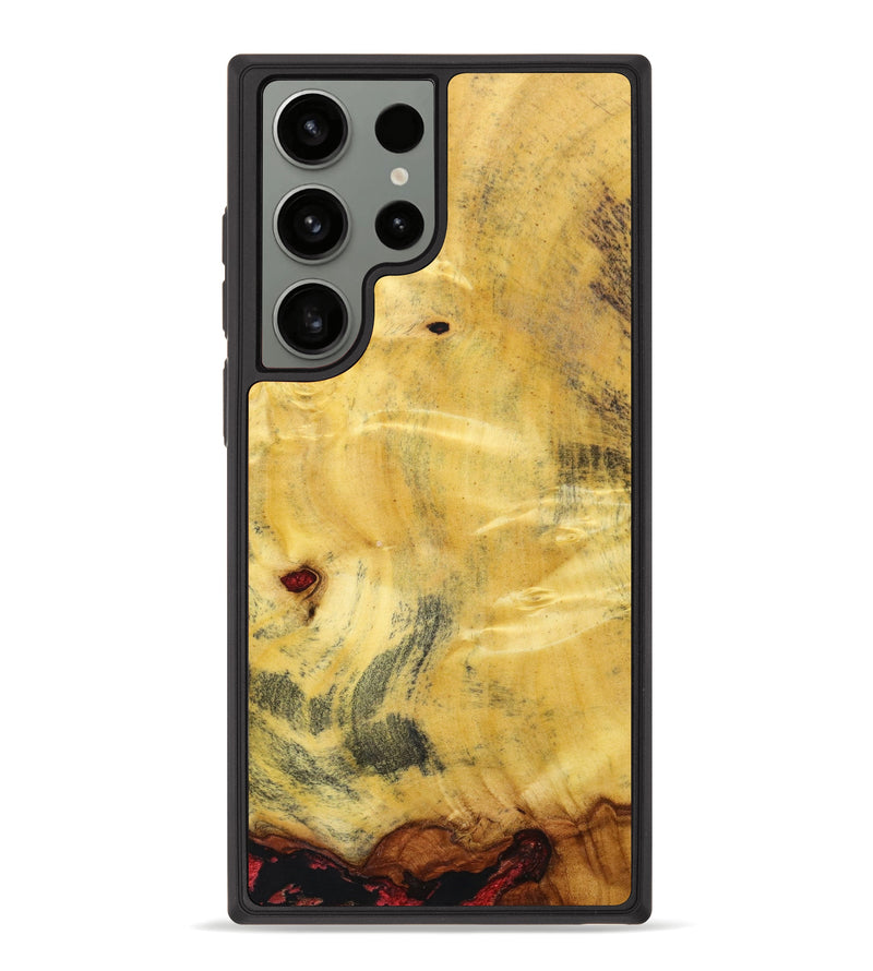 Galaxy S23 Ultra Wood+Resin Phone Case - Rigby (Buckeye Burl, 633736)