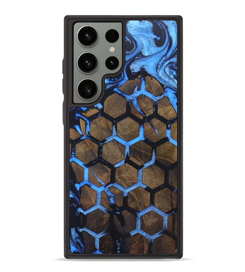 Galaxy S23 Ultra Wood+Resin Phone Case - Kandi (Pattern, 625687)
