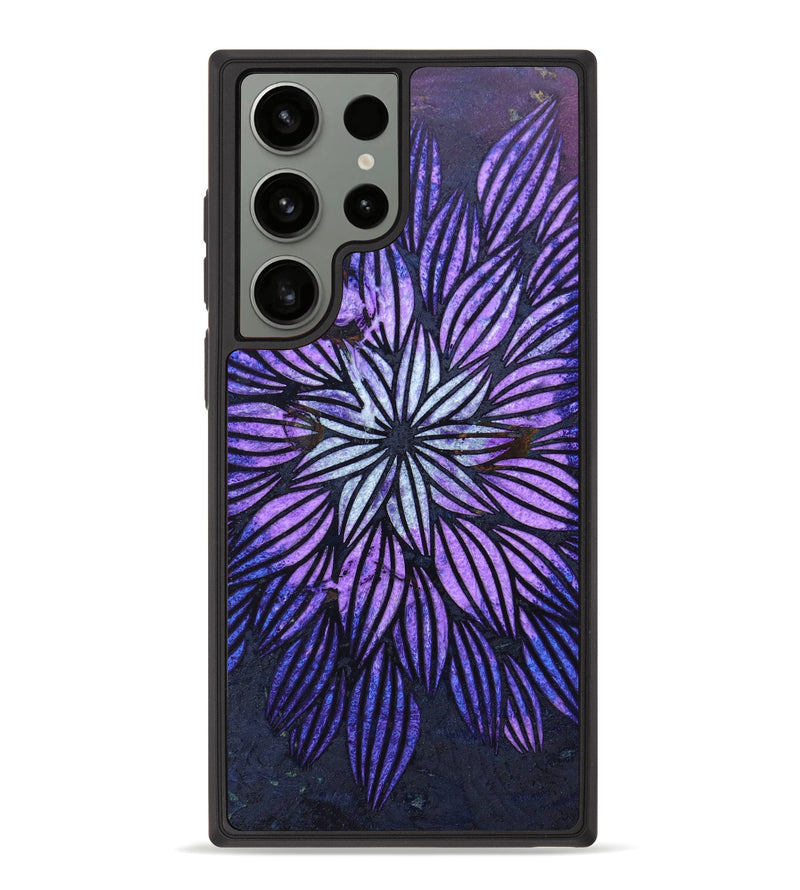 Galaxy S23 Ultra Wood+Resin Phone Case - Victor (Pattern, 628725)